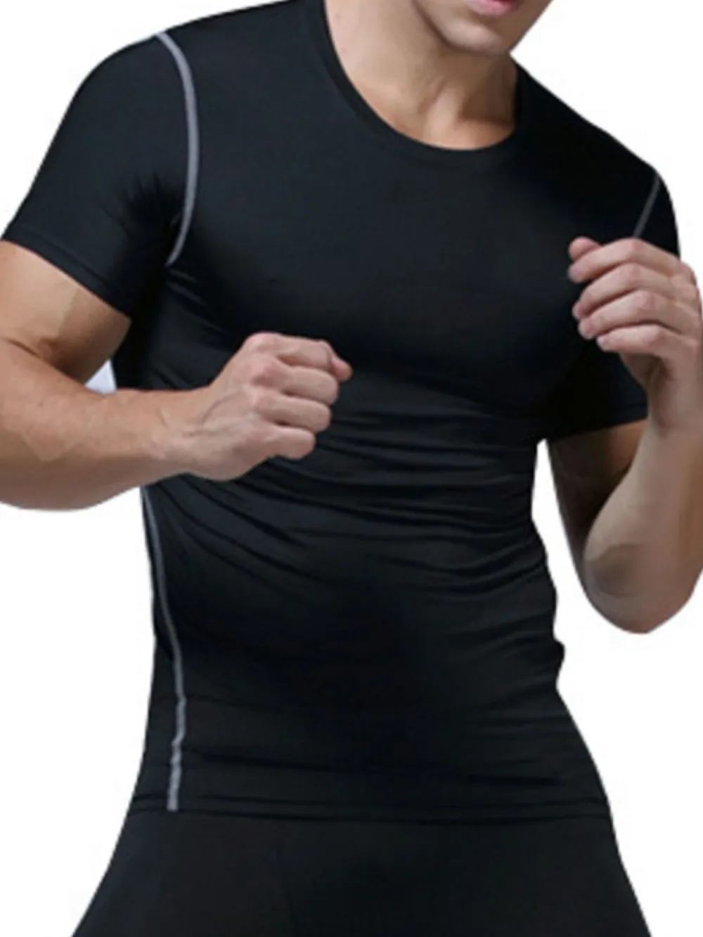 Men's Performance Moisture-Wicking Athletic T-Shirt