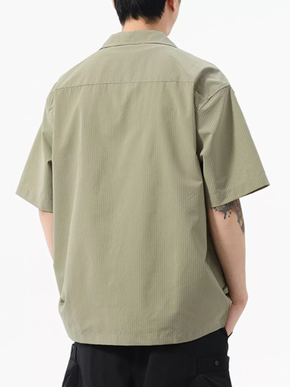 Men's Plus Size Casual Short Sleeve Shirt, image 2