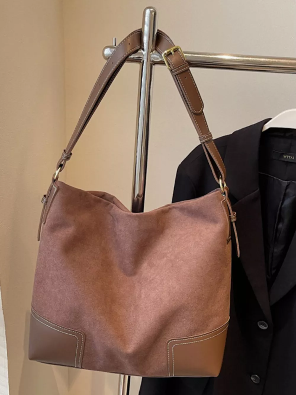 Adjustable Strap Shoulder Bag, image 7