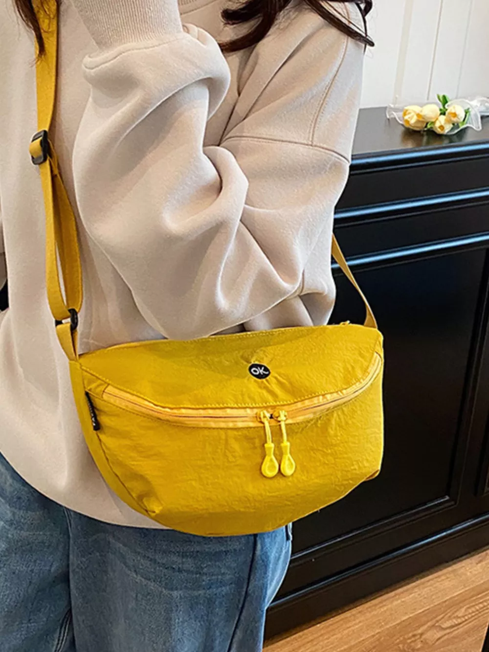Lightweight Canvas Sling Bag, image 20