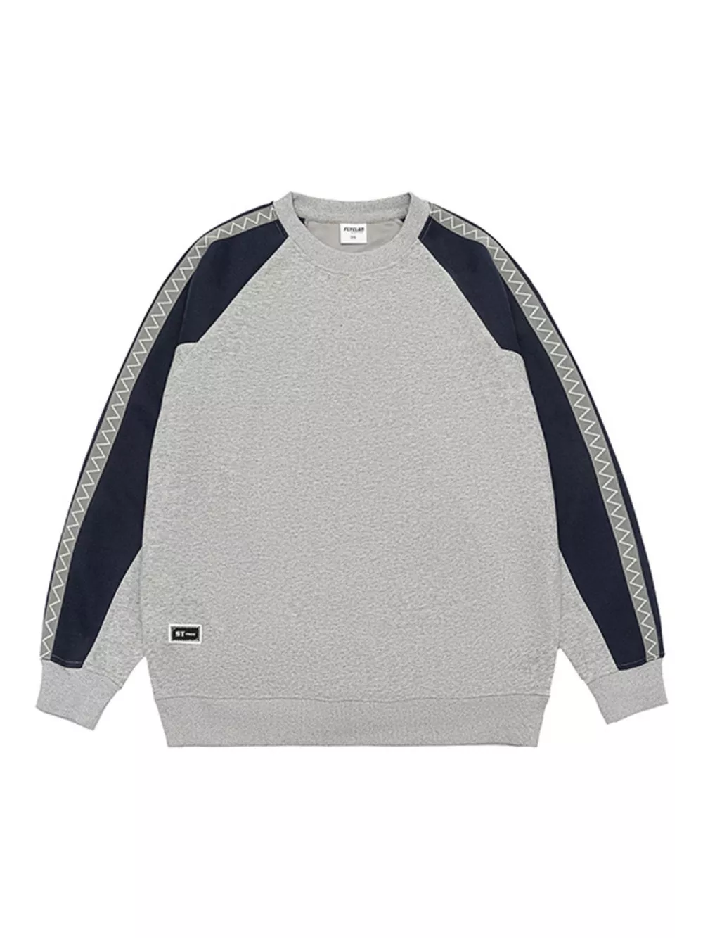 Men's Plus Size Raglan Sleeve Casual Sweatshirt, image 10
