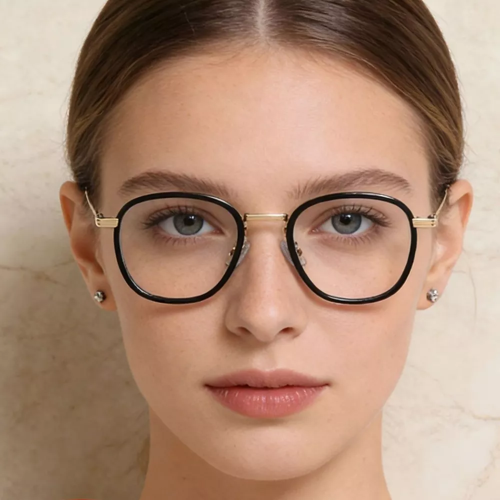 Lightweight Metal Temples Glasses, image 2