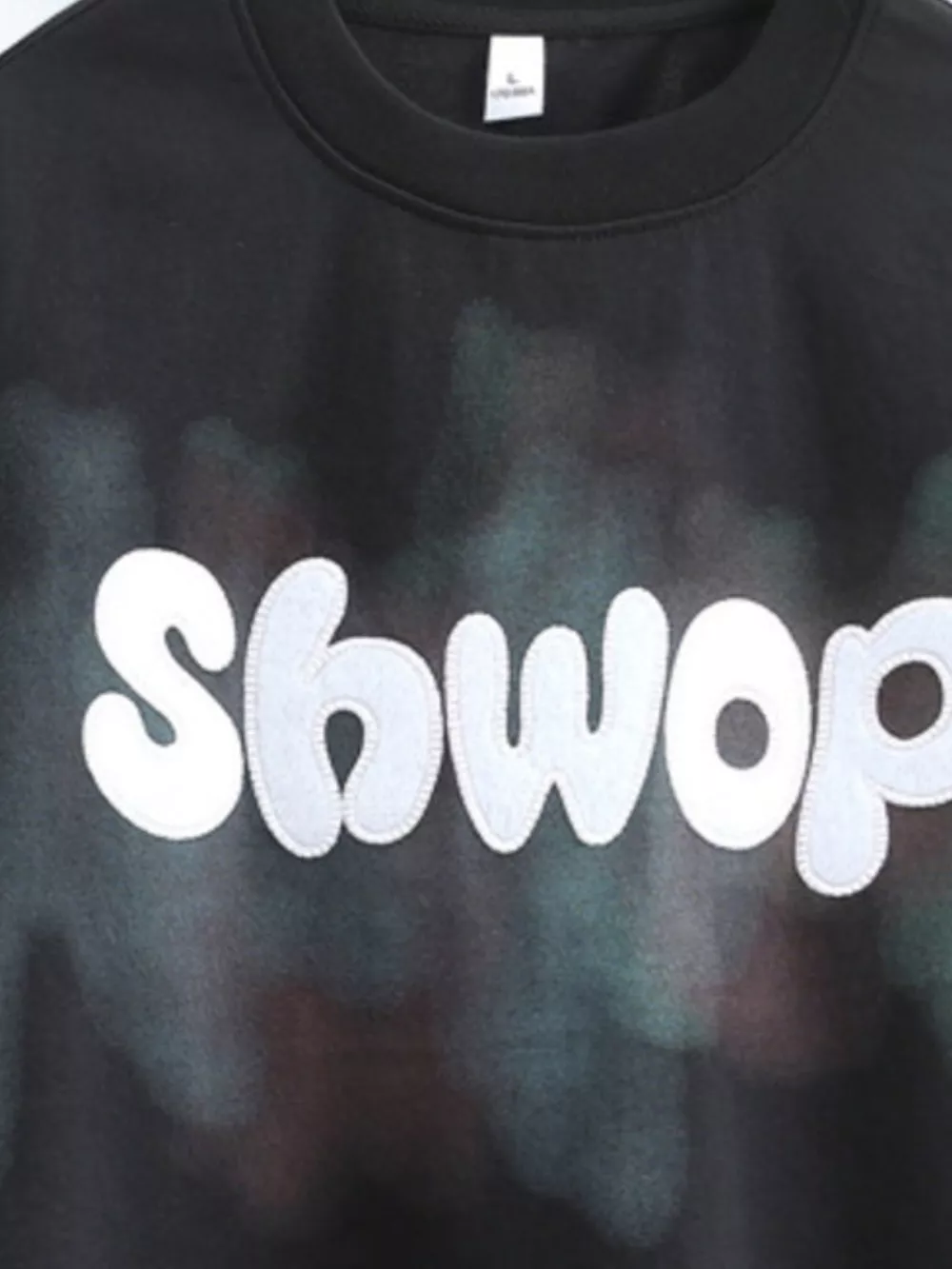 Plus Size Letter Graphic Short Sleeve T-Shirt, image 4