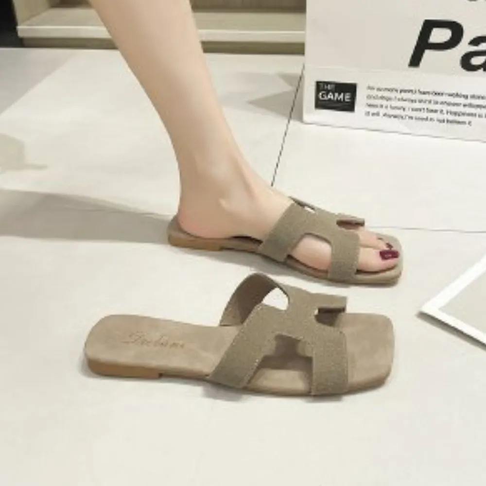 Open Toe Flats Sandals, image 5