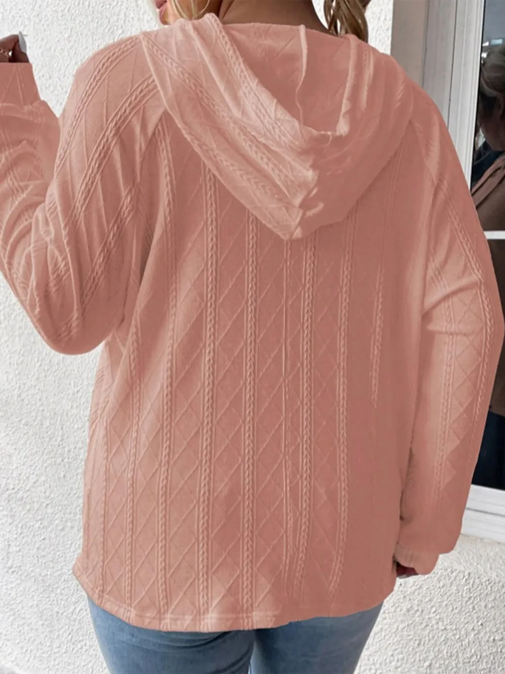 Full Size Drawstring Long Sleeve Hoodie, image 20