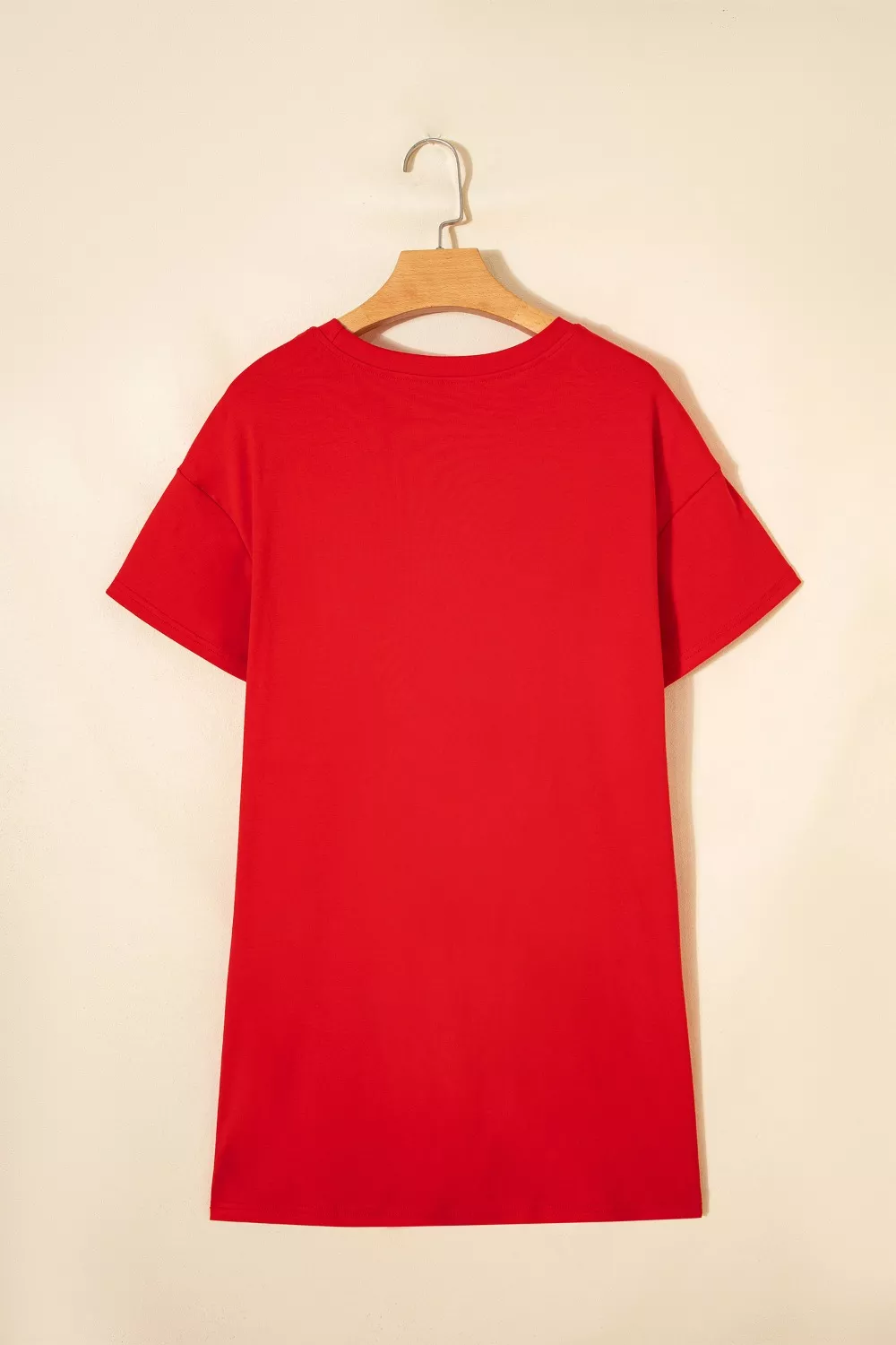 Sequin Trim Stars and Stripes Bow Patched T Shirt Mini Dress, image 6