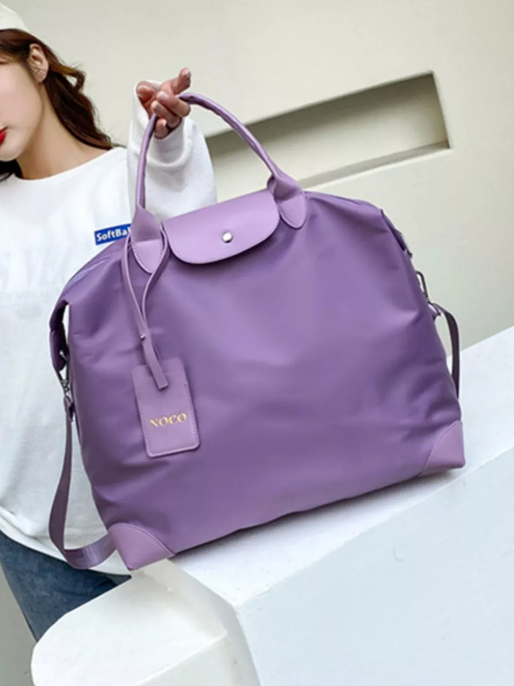 Lightweight Oxford Cloth Travel Bag, image 7