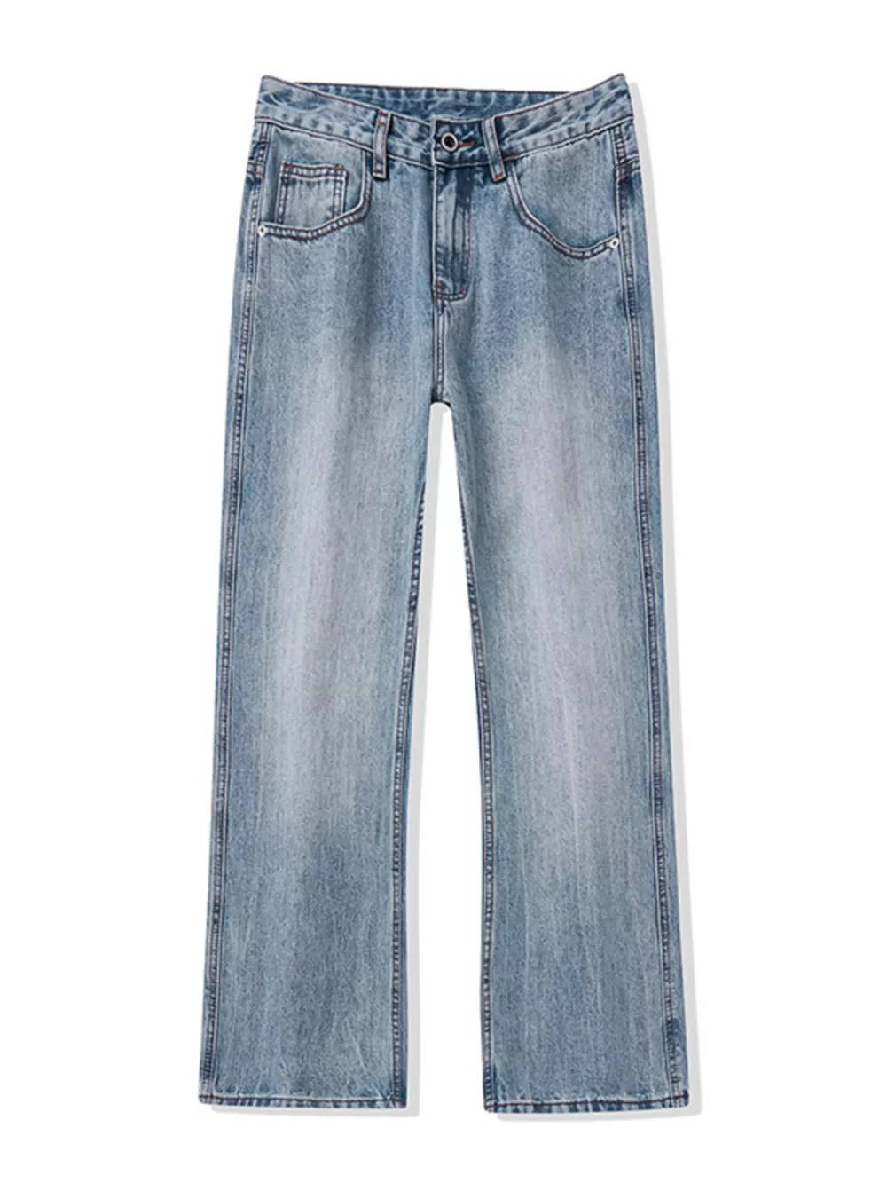 Men's Wash Relaxed Fit Jeans, image 6