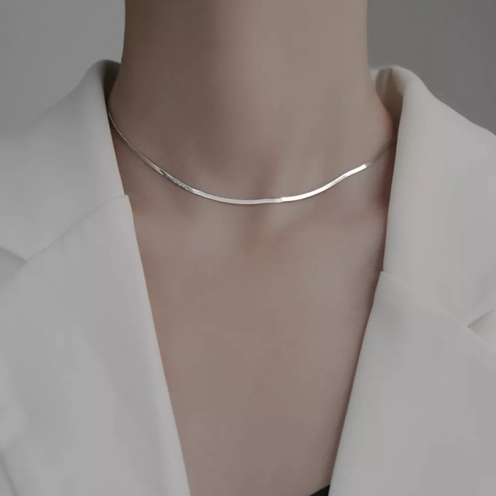 925 Sterling Silver Chain Necklace, image 3