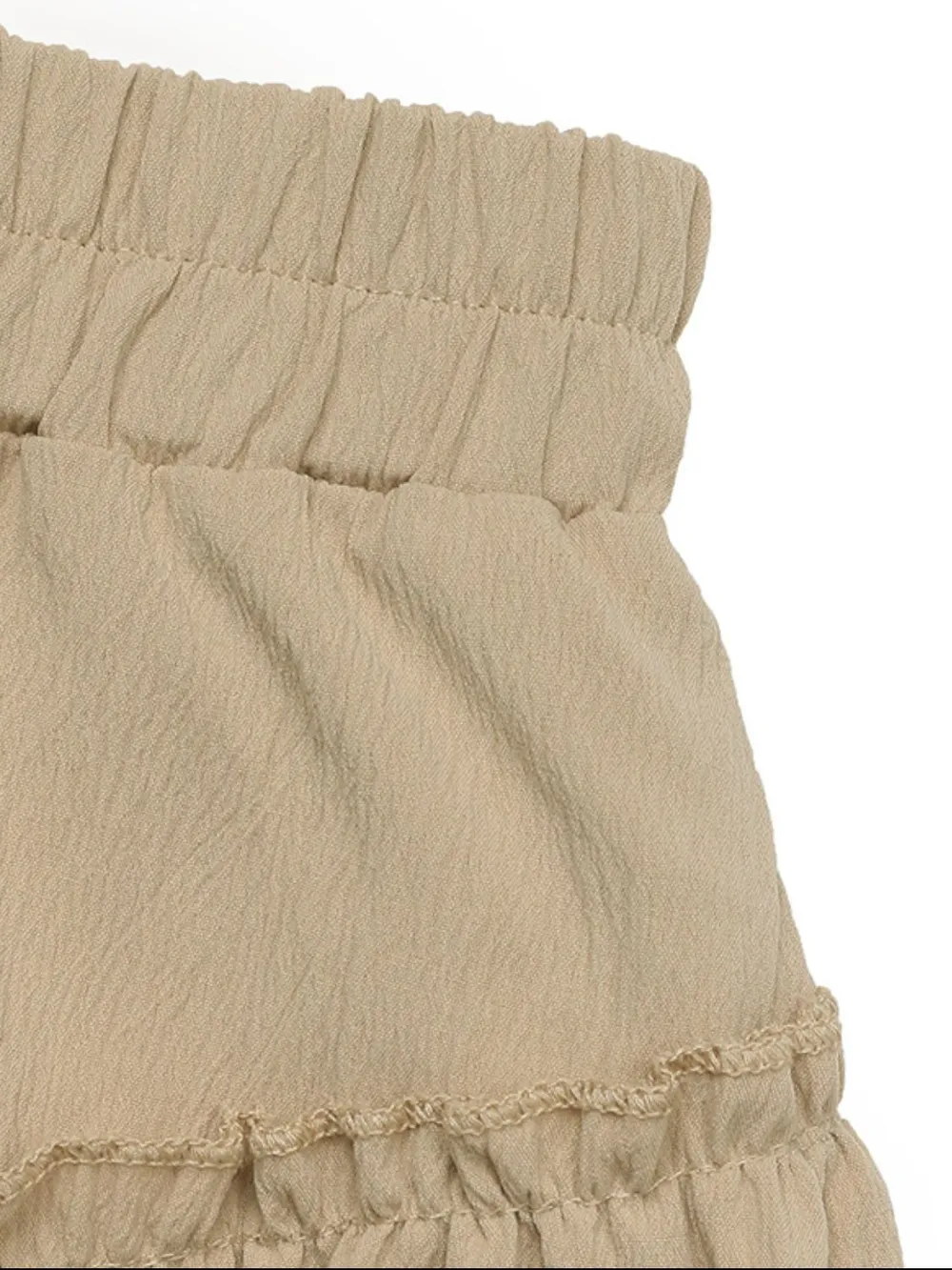 Elastic Waist Layered Skirt, image 5