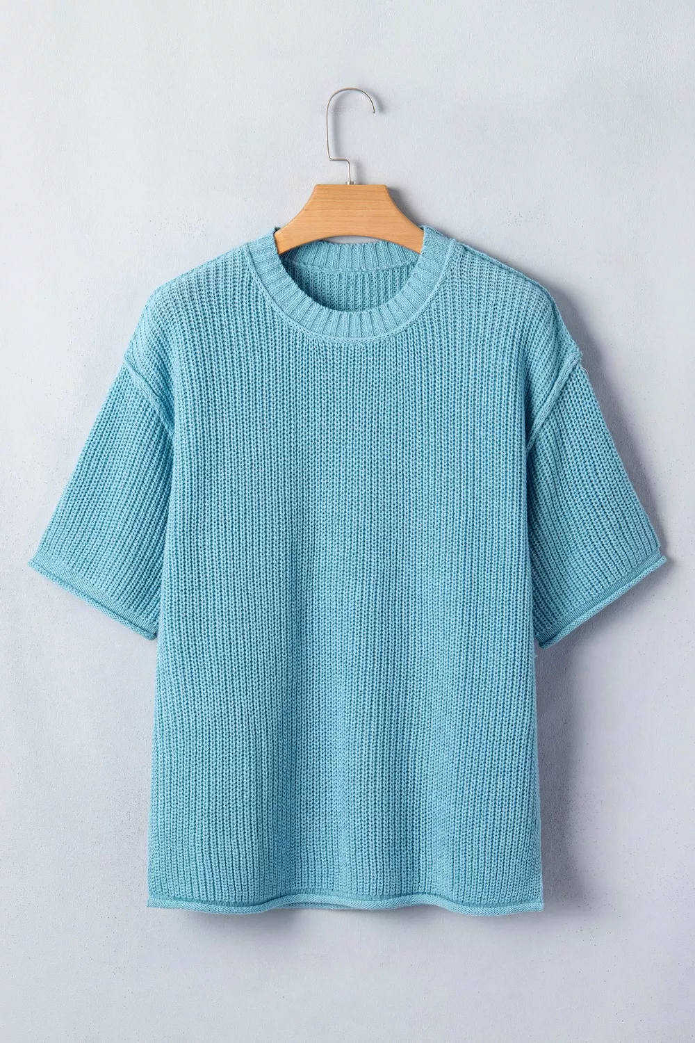 Casual Knit Half Sleeve Sweater, image 4