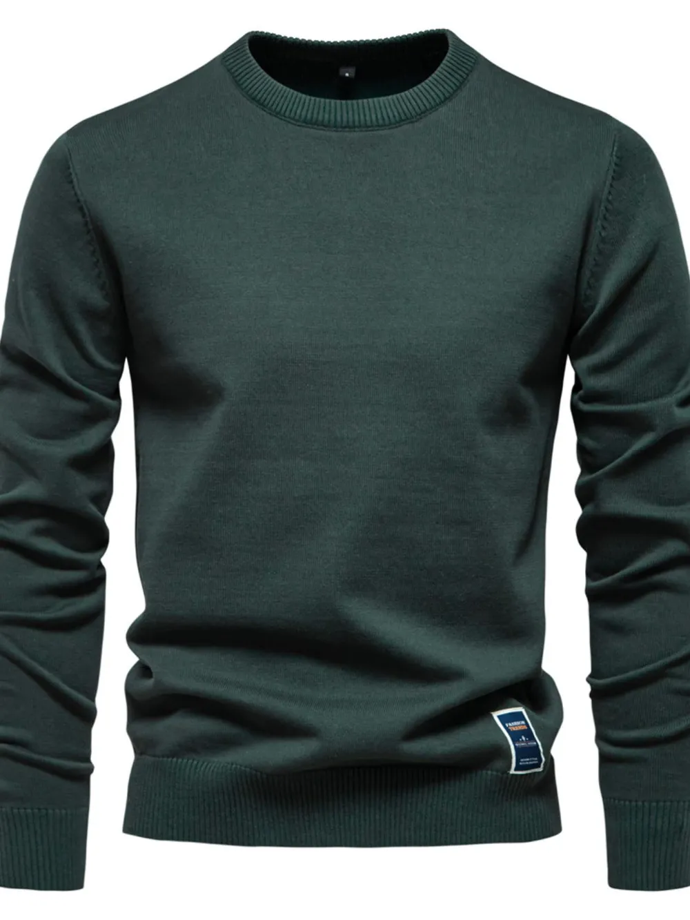 Men's Round Neck Long Sleeve Sweater, image 8