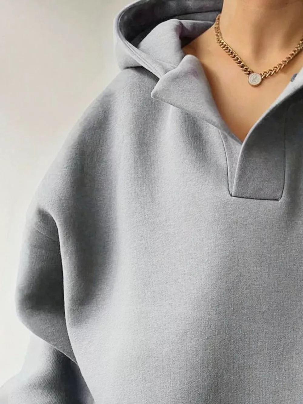 Dropped Shoulder Long Sleeve Sweatshirt, image 35