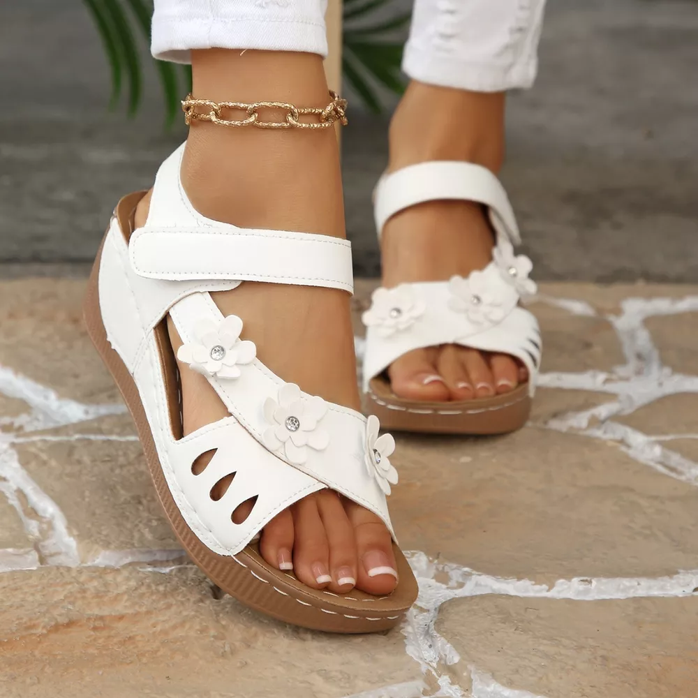 Open Toe Wedge Sandals, image 16