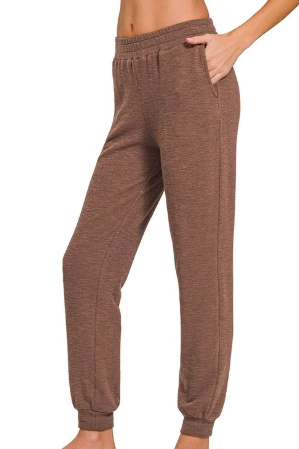 Cotton Slub Jogger Pants, image 2