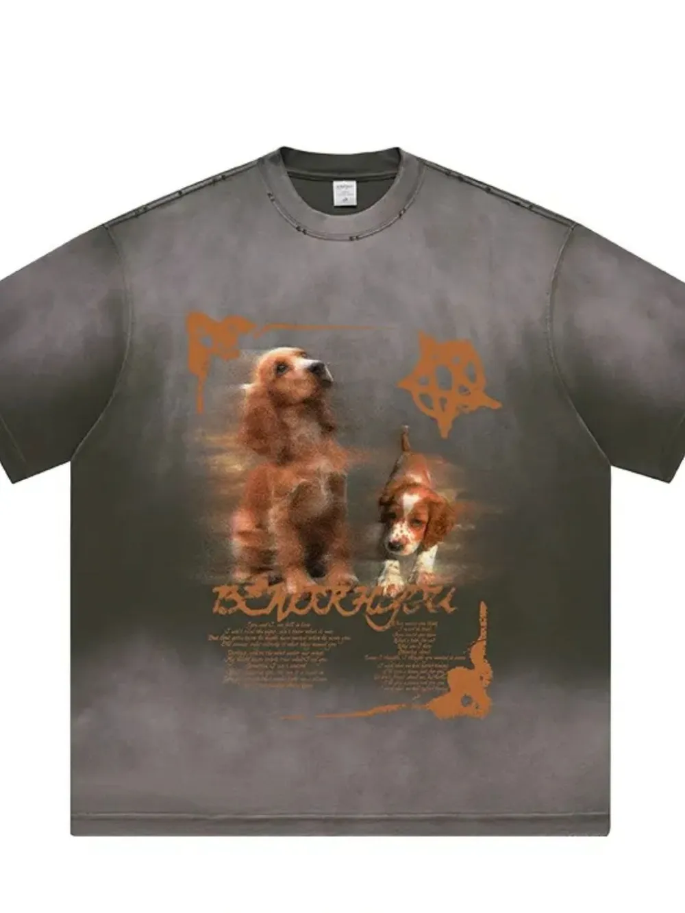 Men's Graphic Round Neck Short Sleeve T-Shirt, image 2