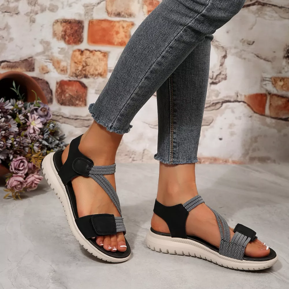 Open Toe Wedge Sandals, image 7
