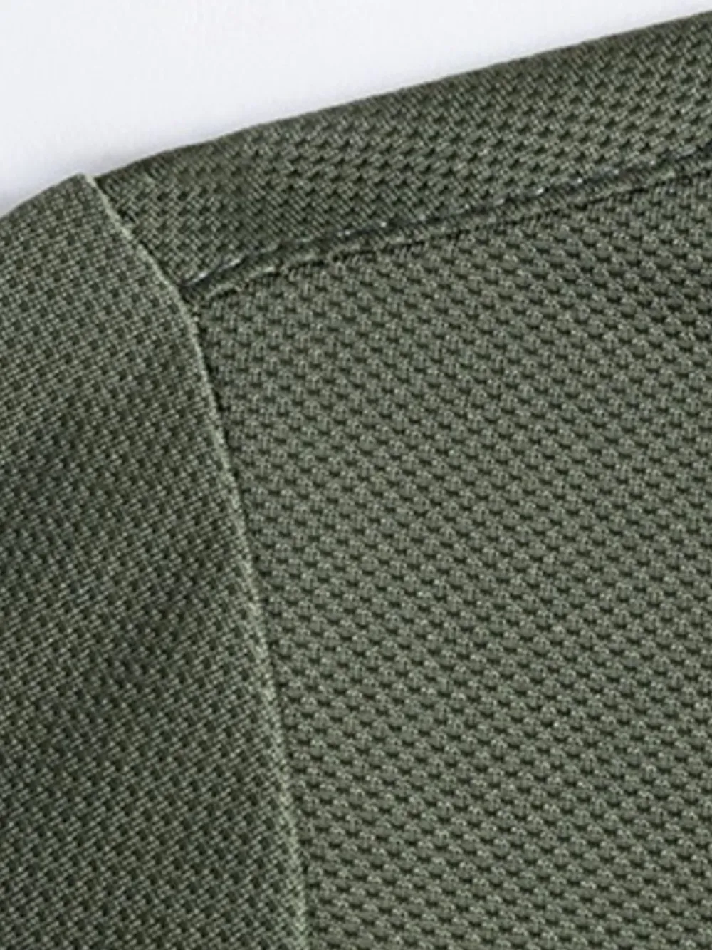 Men's Plus Size Button Detail Short Sleeve Polo, image 6