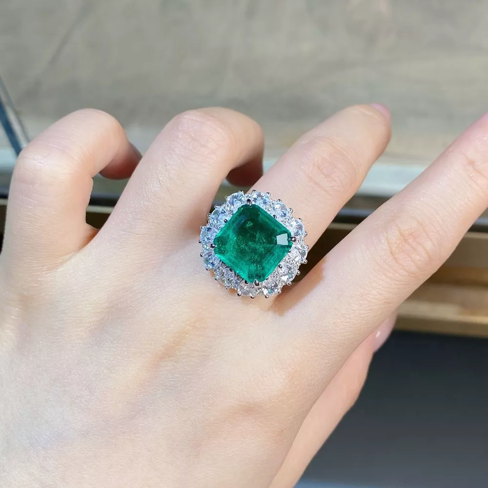 925 Sterling Silver Zircon Ring, image 4