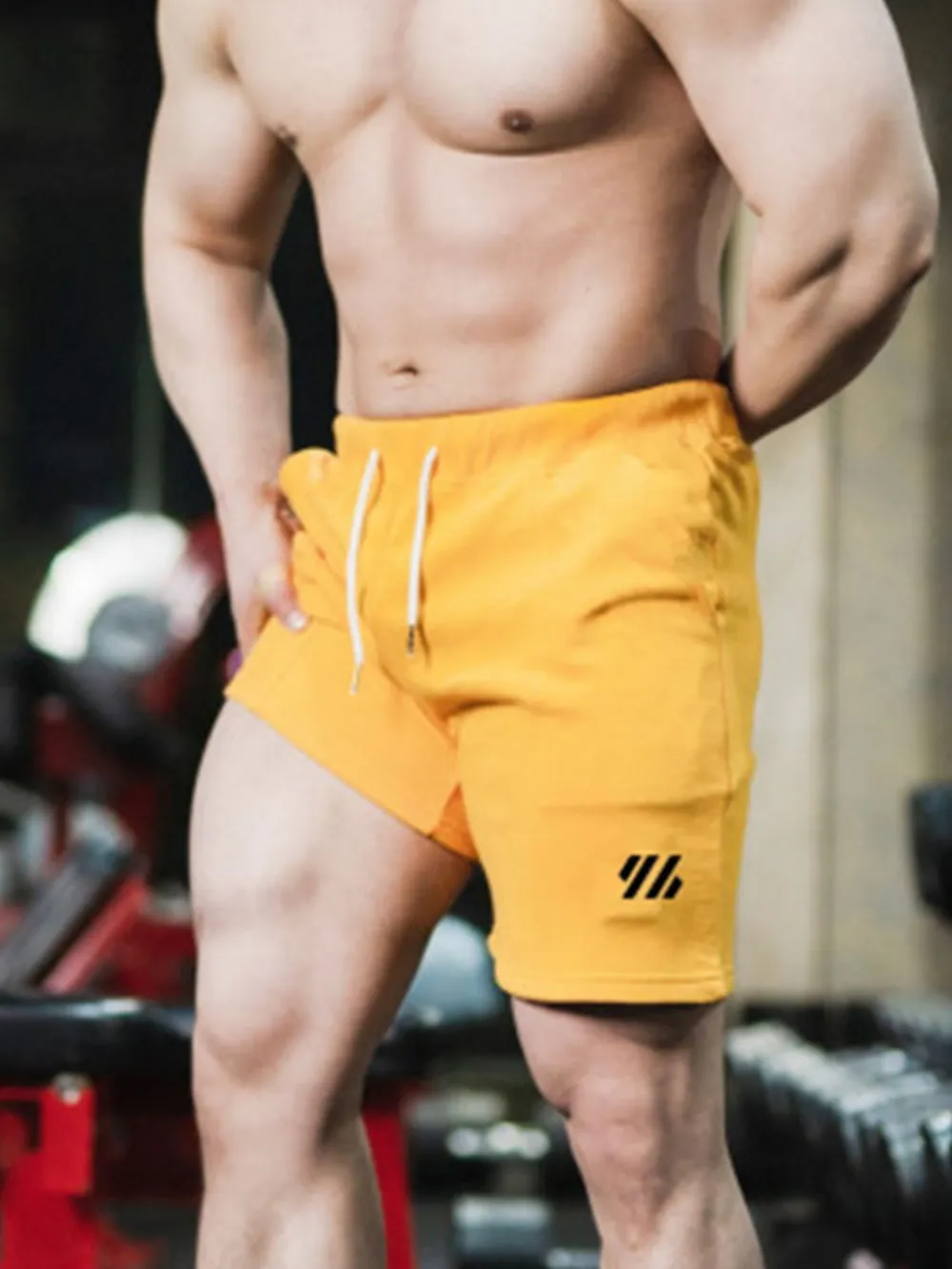 Men's Plus Size Drawstring Shorts, image 3