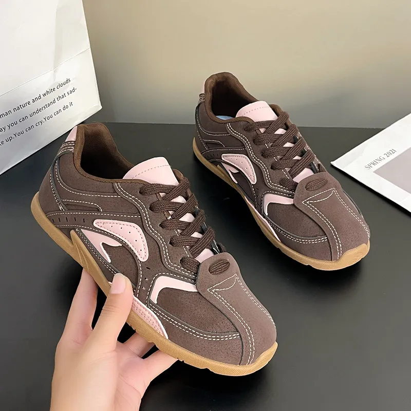 Contrast Flat Sneakers, image 4