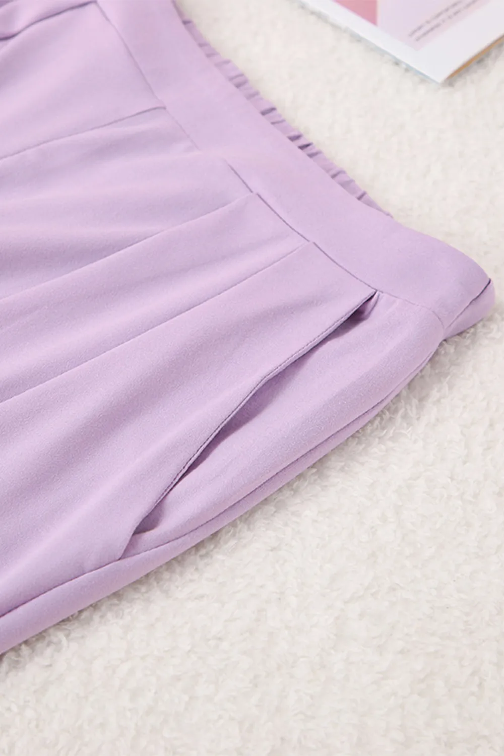 Buttery-Soft Surplice Long Sleeve Top and Pants Set, image 7