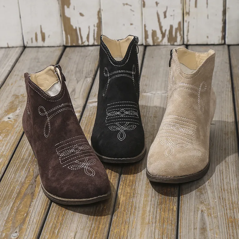 Block Heel Ankle Boots, image 2