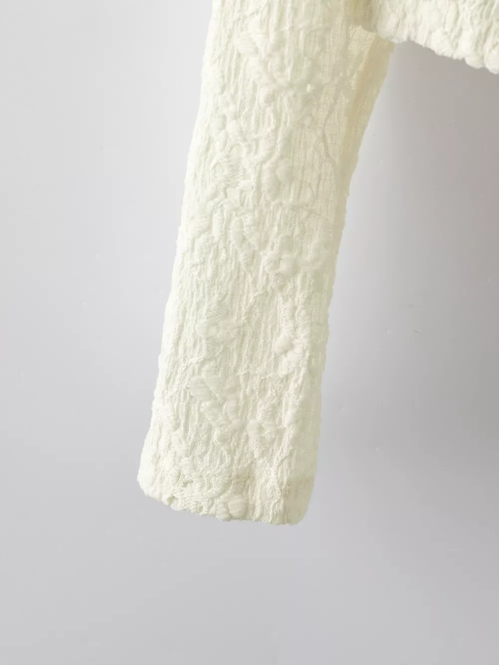 Lace Lightweight Button Up Cardigan, image 6