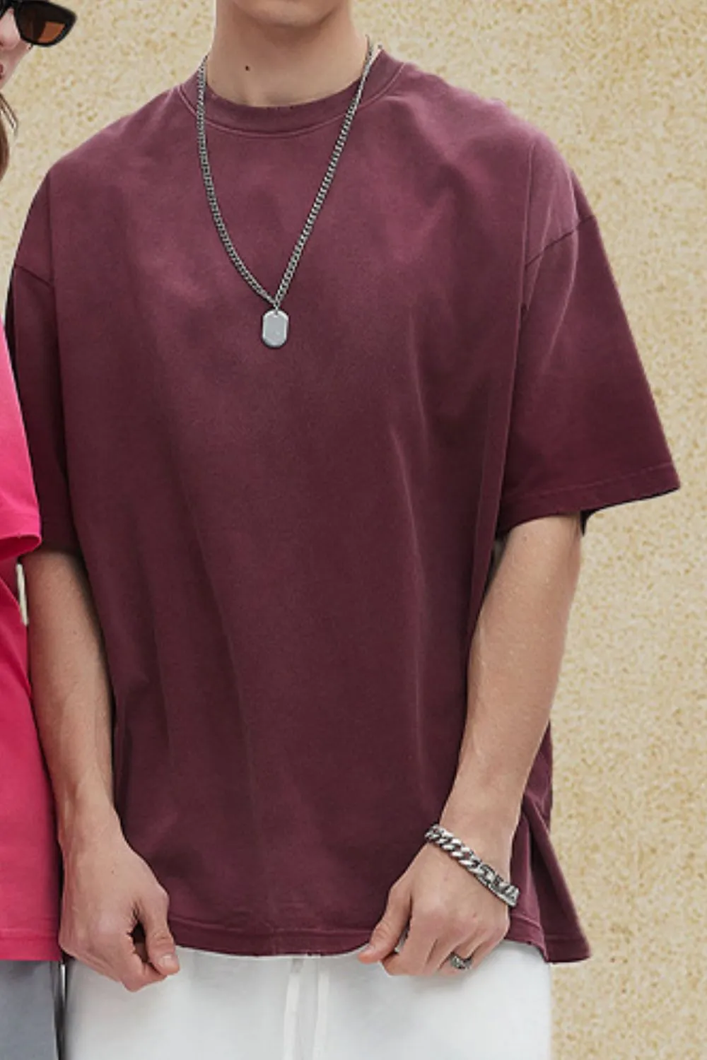 Men's Round Neck Half Sleeve T-Shirt, image 2