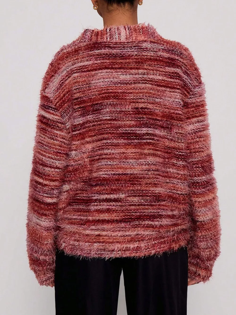 Textured Knit Button-Down Cardigan, image 19