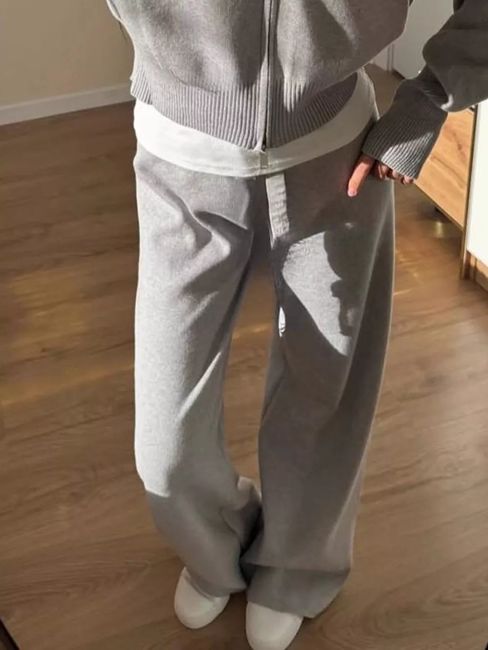 Zip-Up Hoodie and Pants Set, image 6