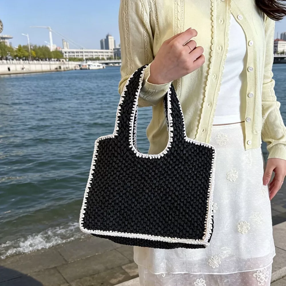Woven Straw Handbag, image 2