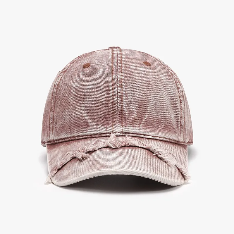 Fringe Adjustable Cotton Baseball Cap, image 8