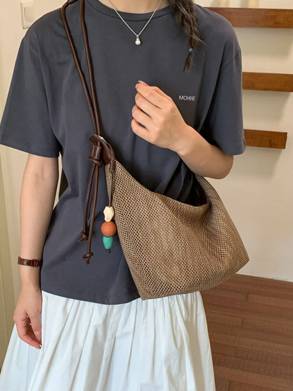 Adjustable Strap Shoulder Bag, image 6