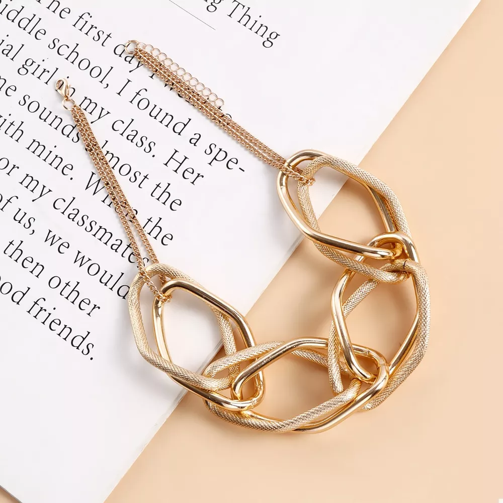 18K Gold-Plated Chain Necklace, image 5