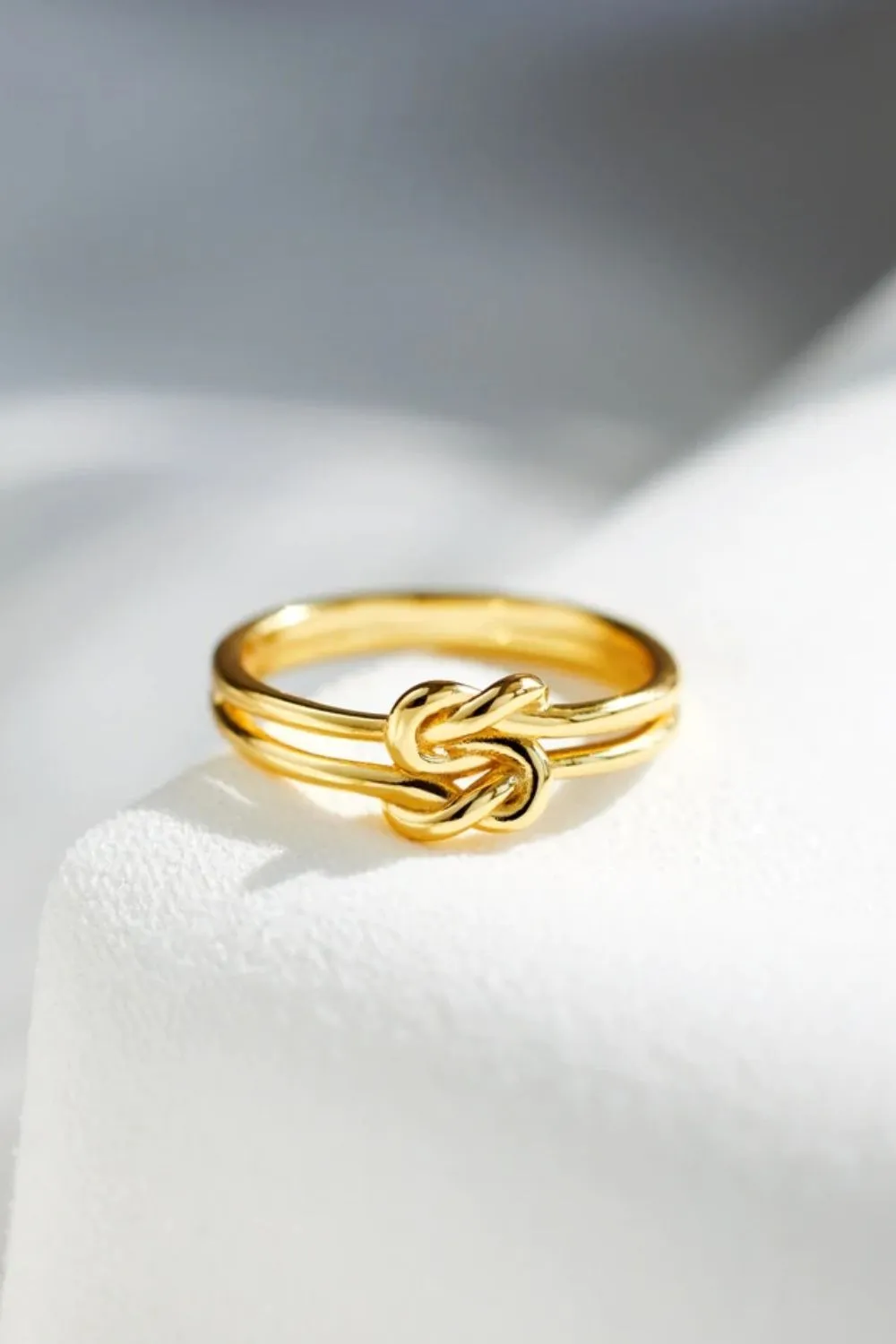 925 Sterling Silver Knotted Ring, image 4