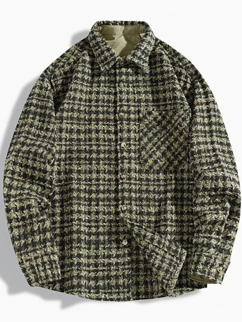 Men's Plus Size Button Up Shirt with Chest Pocket, image 11