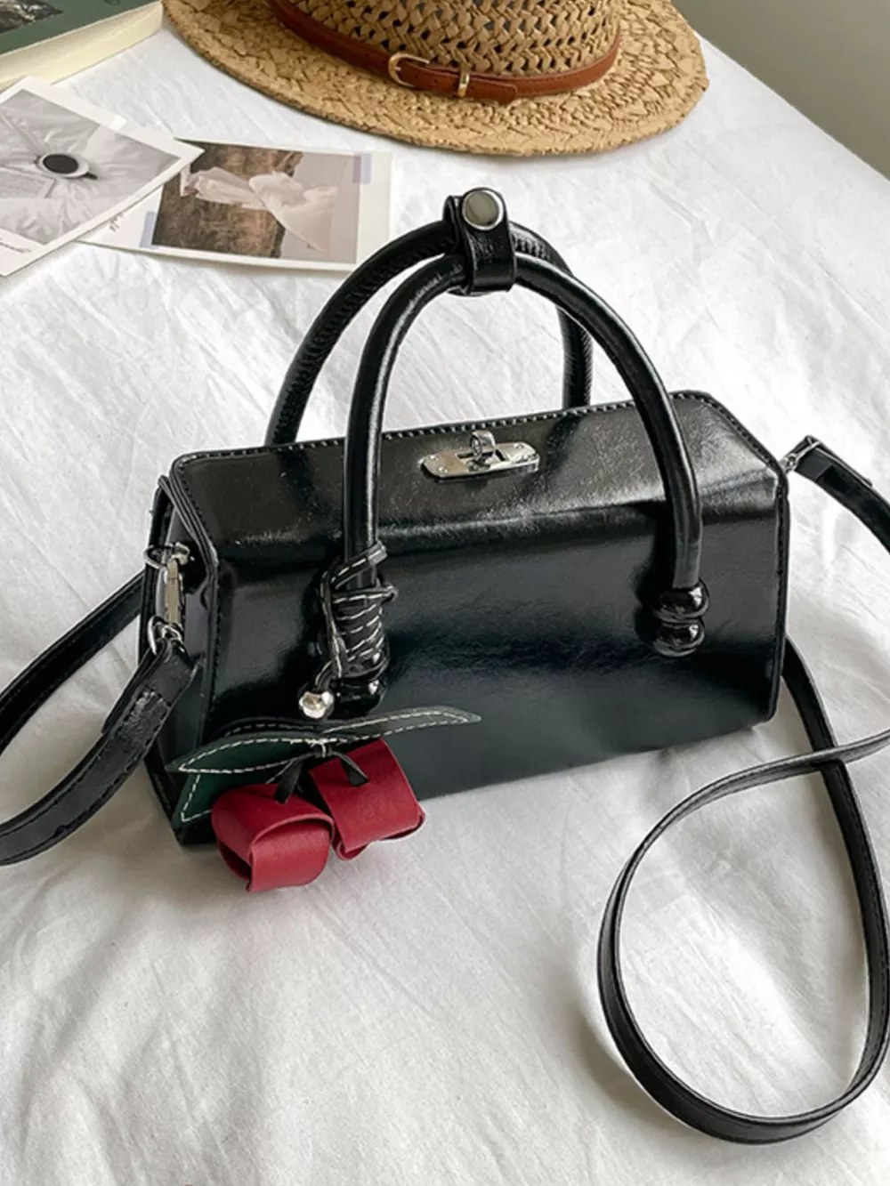 Top Handle Crossbody Bag, image 4