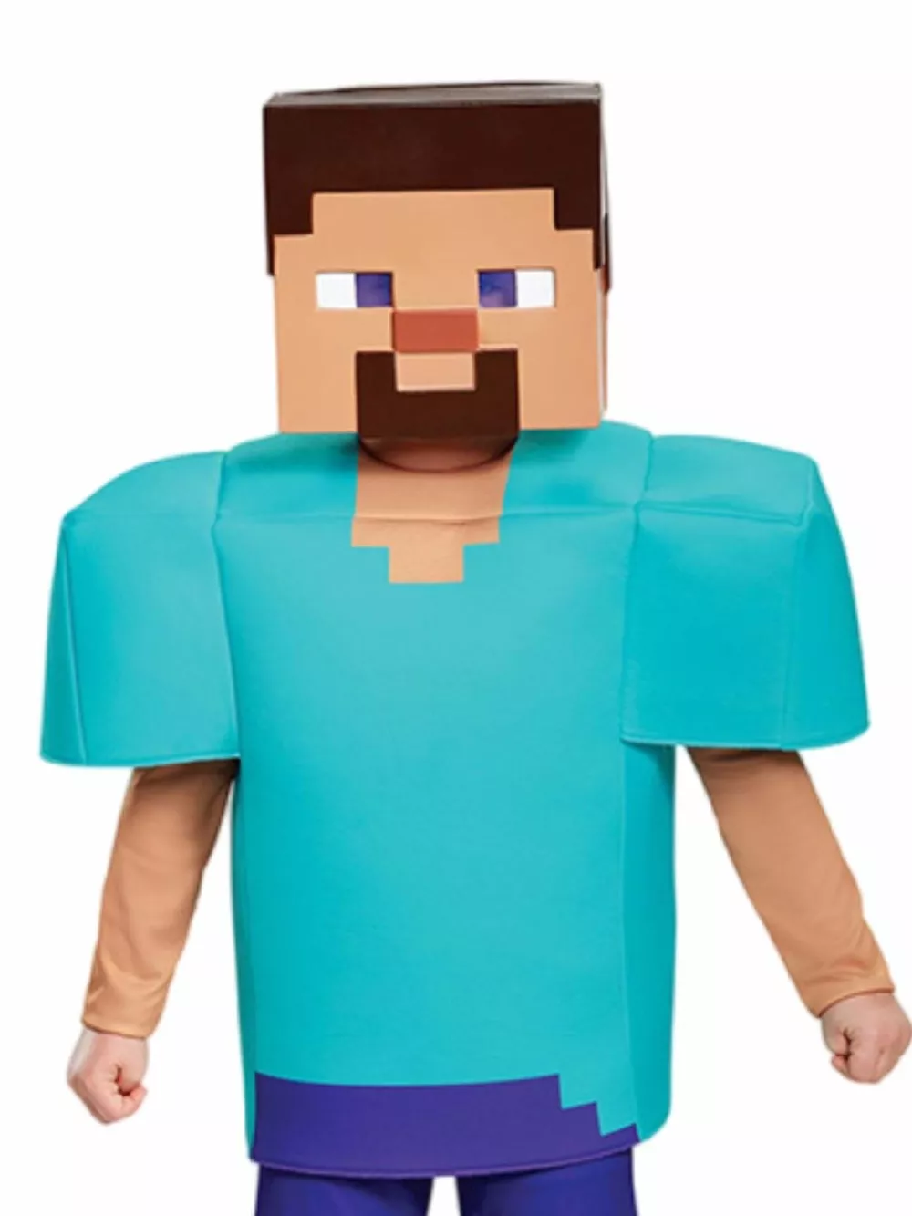 Children's Minecraft Pixelated Print Costume Set, image 8