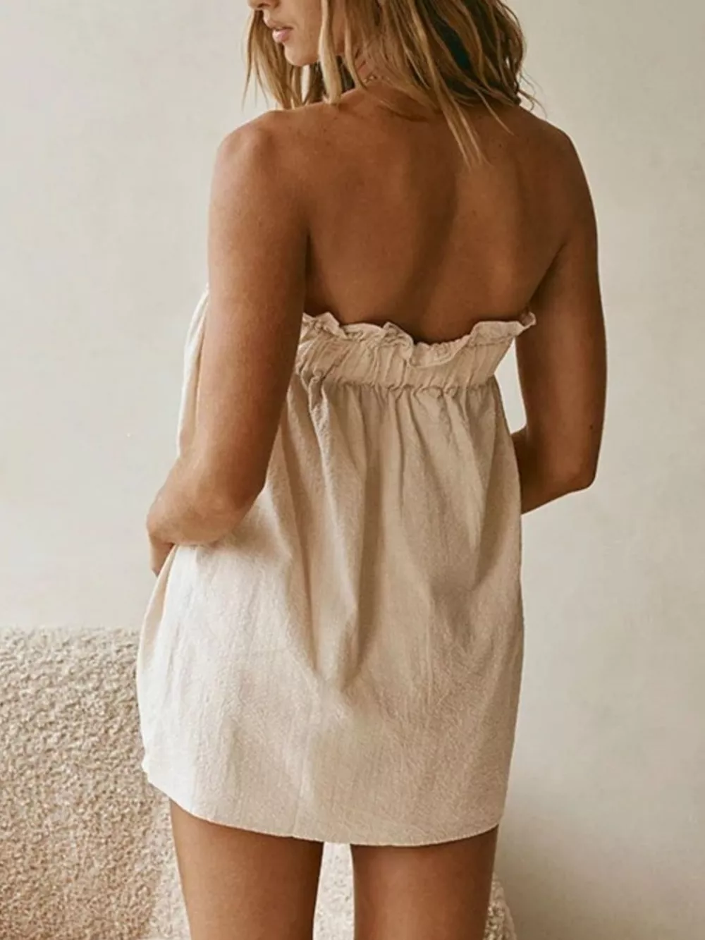 Full Size Strapless Top and High-Waisted Skirt Set Plus Size, image 18