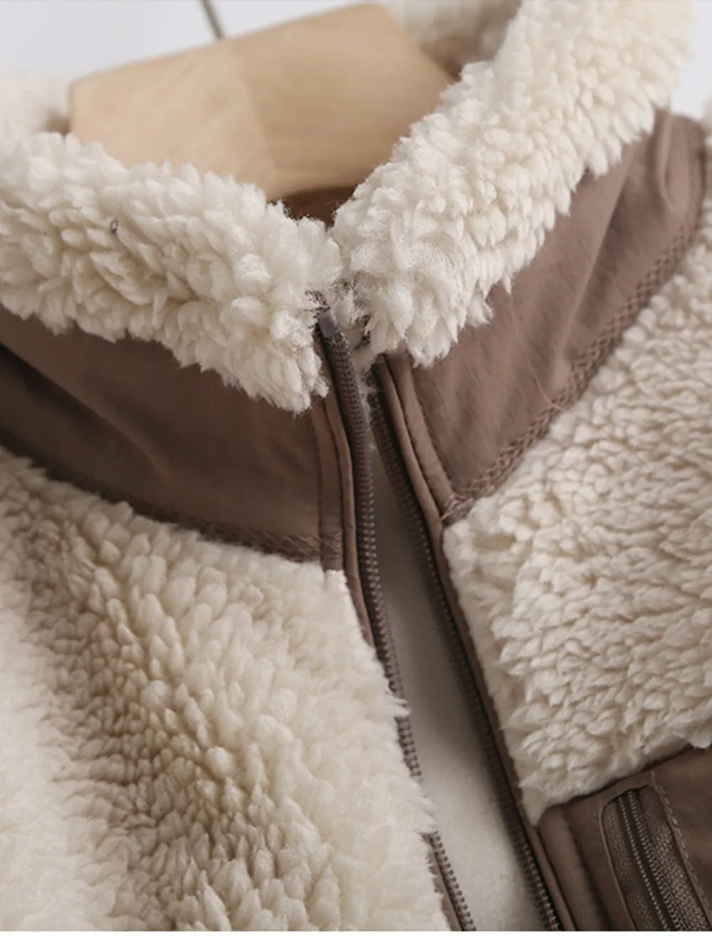 Zip Up Long Sleeve Plush Jacket, image 20