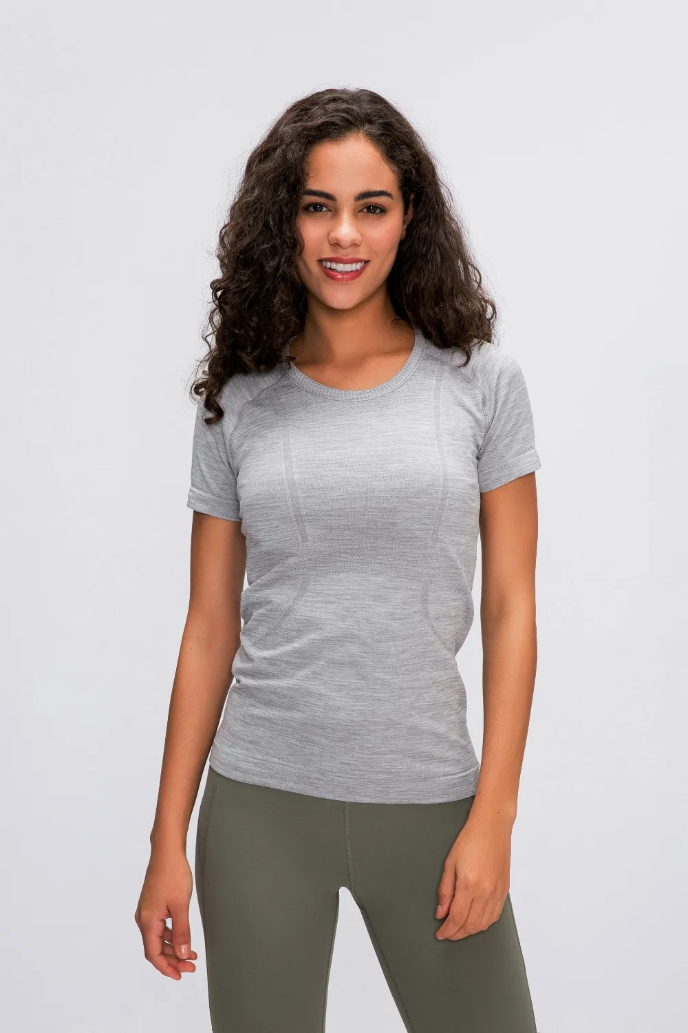 Round Neck Short Sleeve Active T-Shirt, image 10