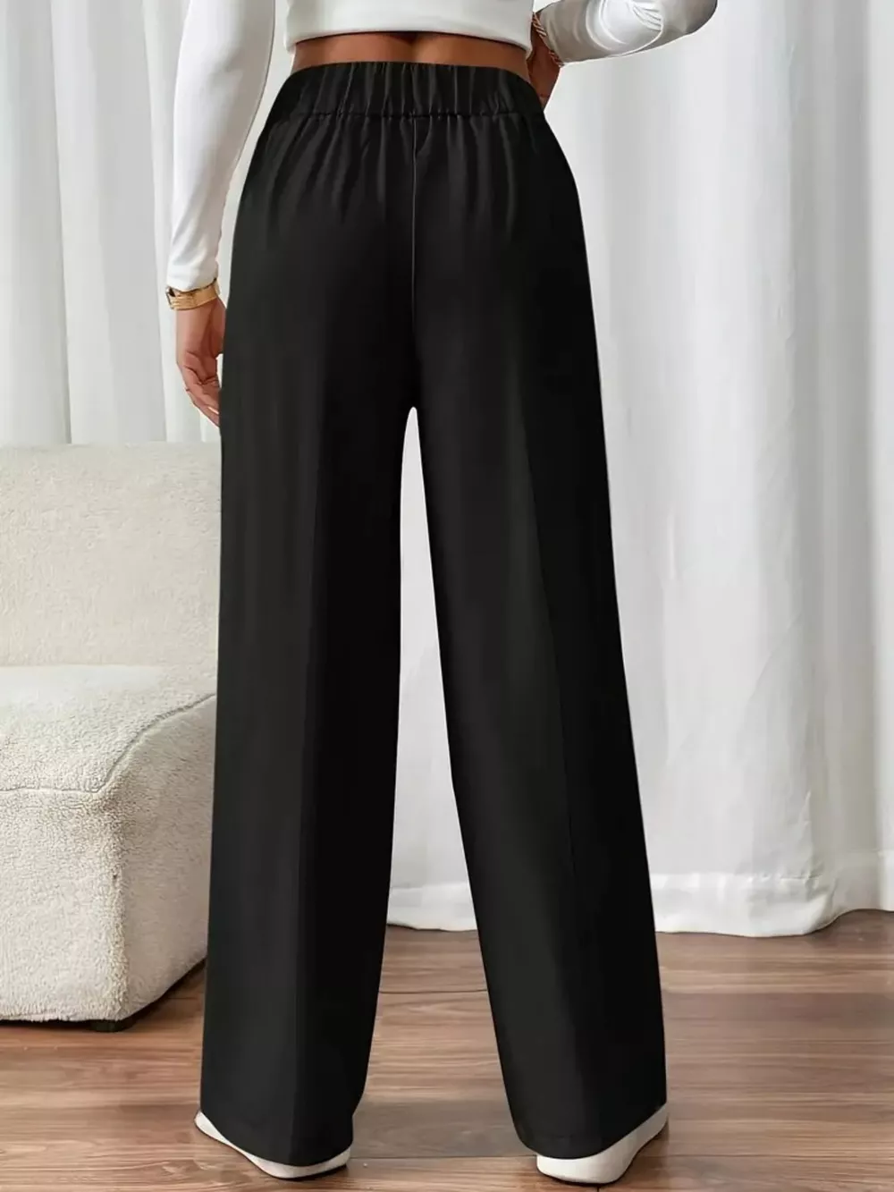 Full Size High-Waisted Wide-Leg Pants Plus Size, image 10