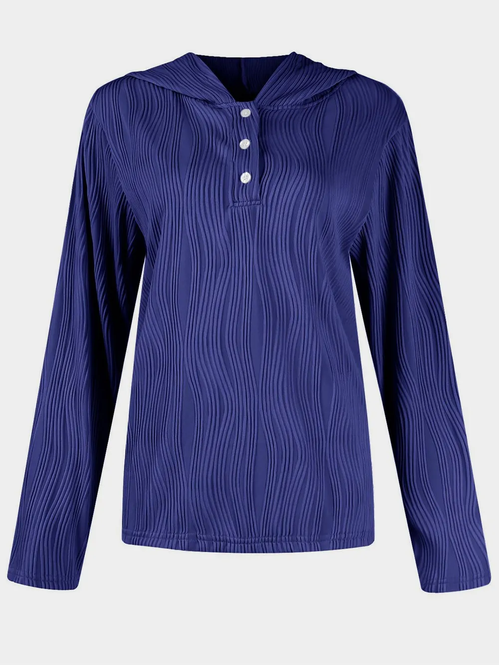 Textured Long Sleeve Hoodie, image 21