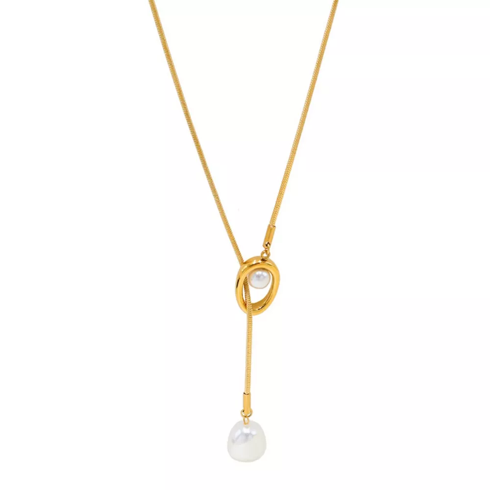 Pearl Pendant Necklace, image 6