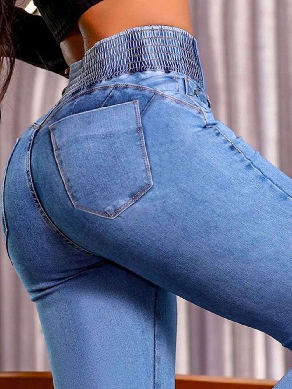 High Rise Bootcut Jeans, image 6