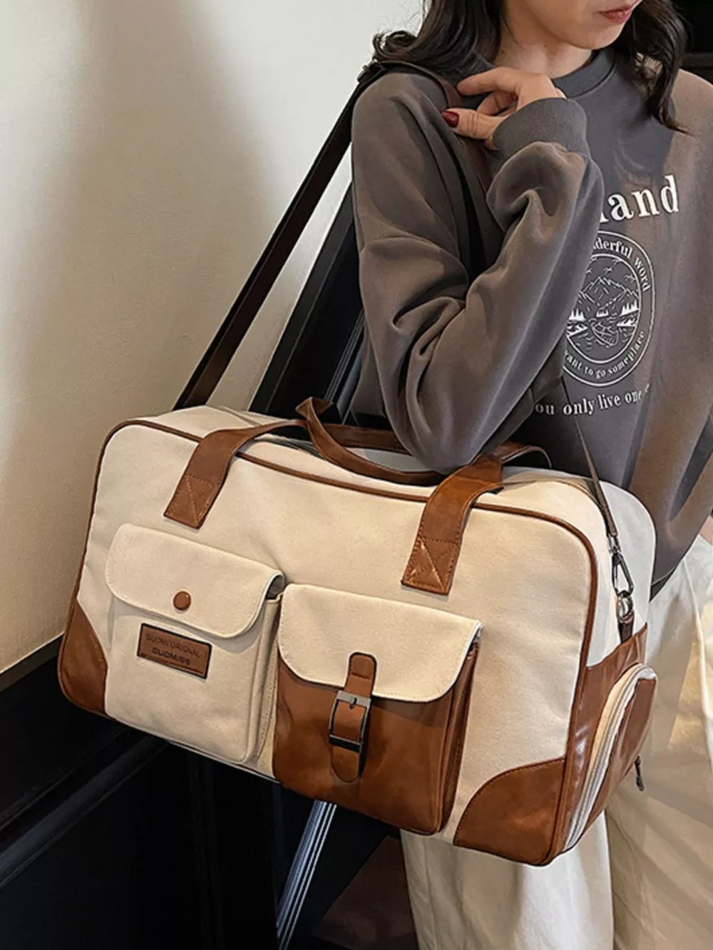 Multiple Pockets Travel Bag, image 8