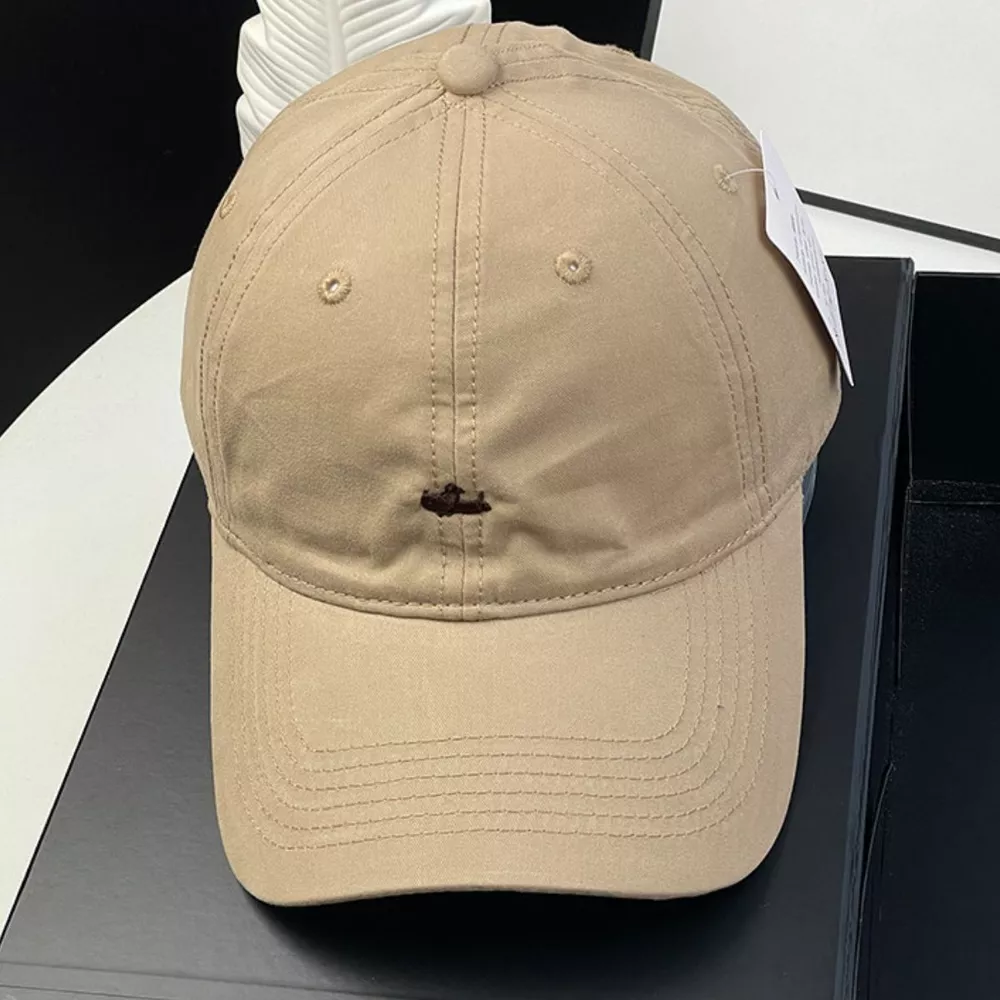 Cotton Baseball Cap with Embroidered Detail, image 6