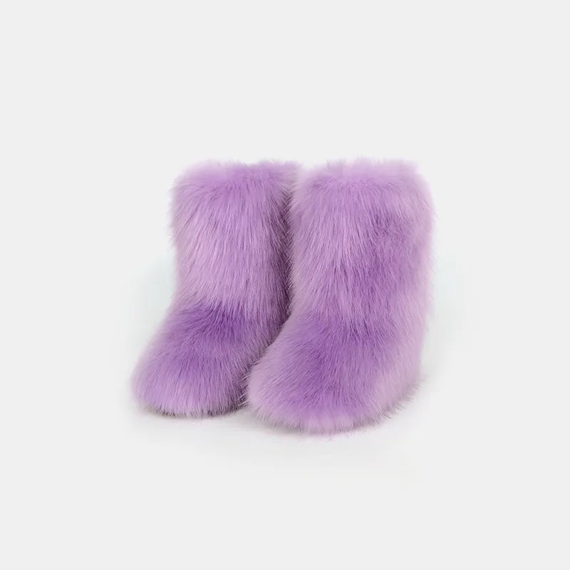Thermal Fuzzy Platform Boots, image 10