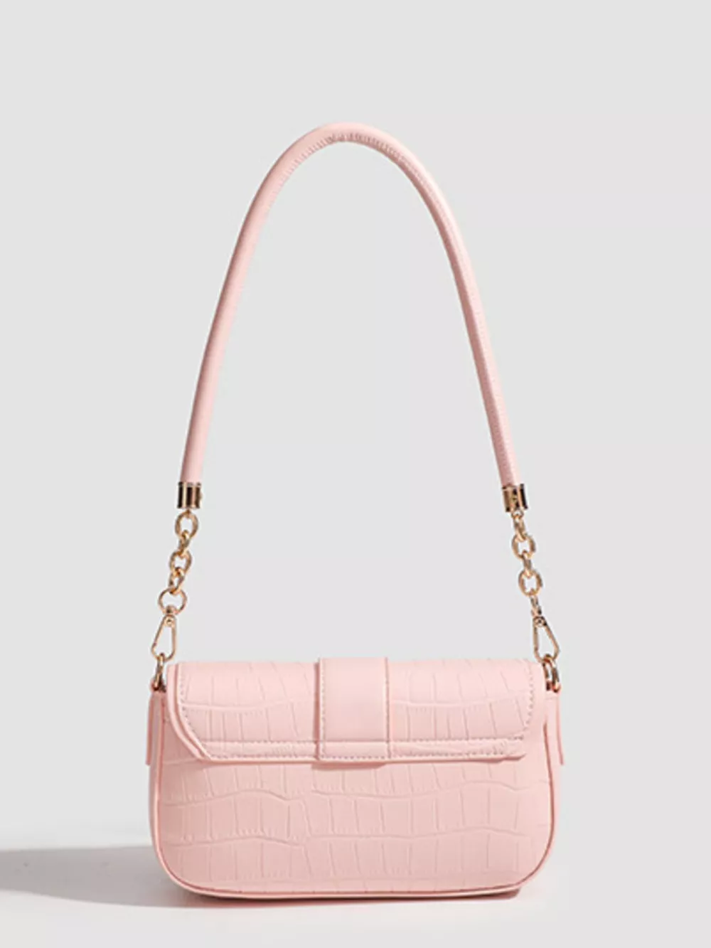 Textured Flap Shoulder Bag, image 3